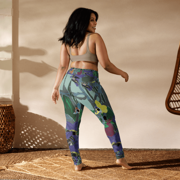 Leggings de yoga Gitanas y Orquídeas.