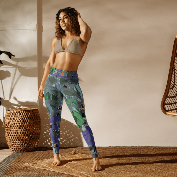 Leggings de yoga Gitanas y Orquídeas. - Imagen 4