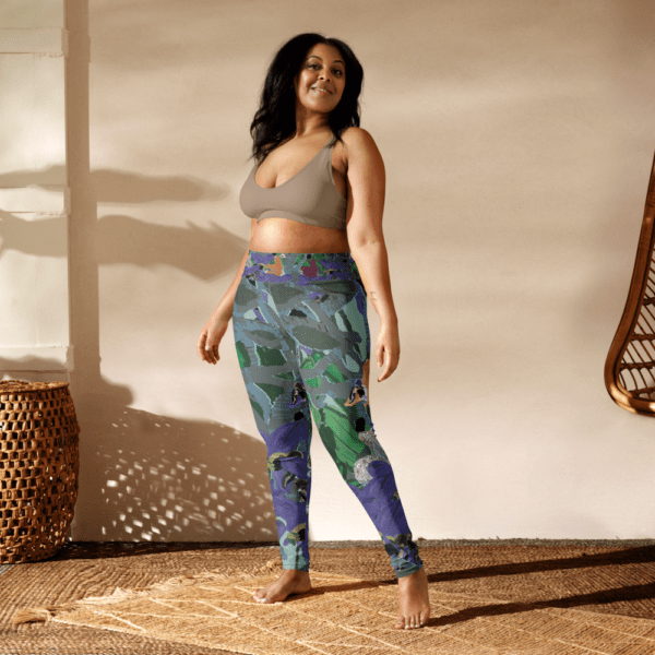 Leggings de yoga Gitanas y Orquídeas. - Imagen 3