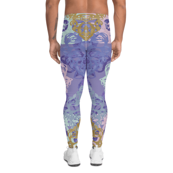 Leggings para hombre Mandalas de colores. - Imagen 5