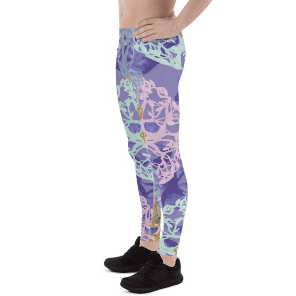 Leggings para hombre Mandalas de colores. - Imagen 3