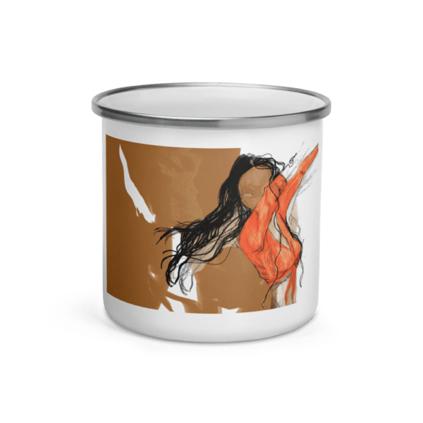 Taza esmaltada Bailaora.