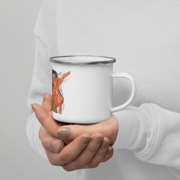 Taza esmaltada Bailaora. - Imagen 5