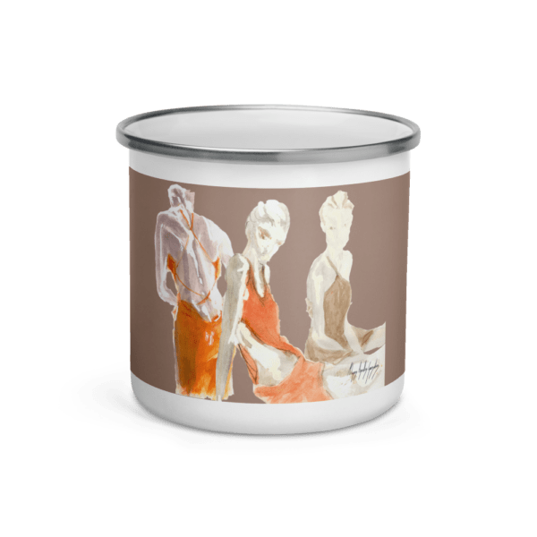 Taza esmaltada Mujeres