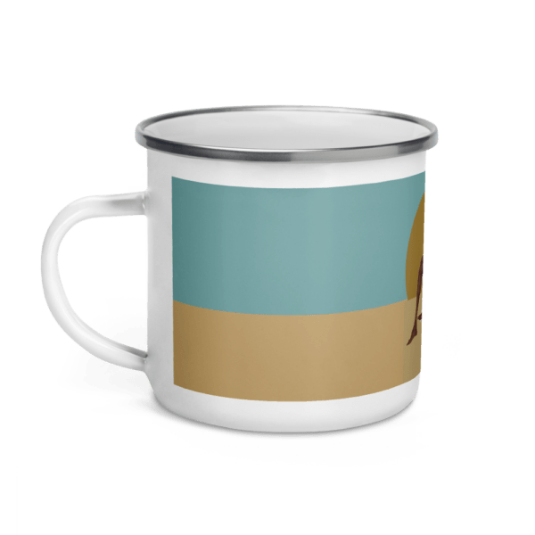Taza esmaltada SOL LUNAR. - Imagen 2