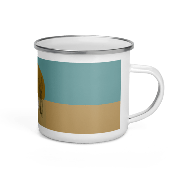 Taza esmaltada SOL LUNAR. - Imagen 4